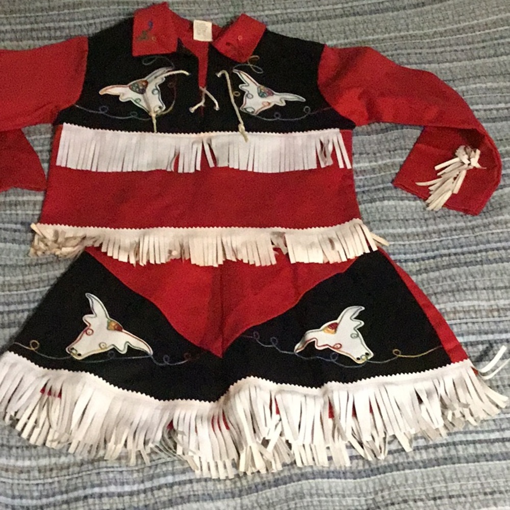 Vintage YOUNG TEXAN Halloween Costume